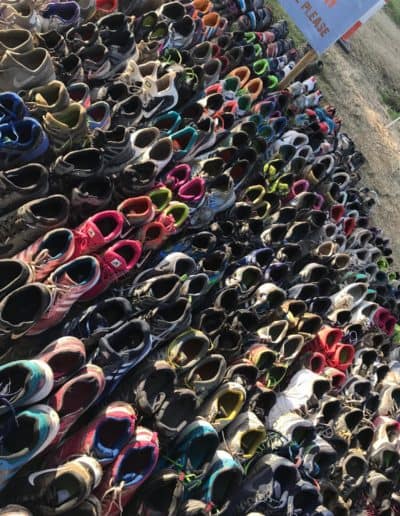 Lots of shoes